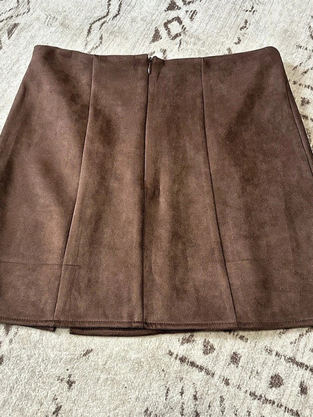 Altar'd State Brown Mini Skirt Size Large Like New
